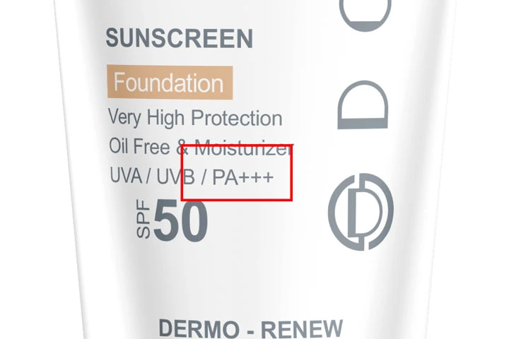 مراقبت از پوست در برابر UVA خورشید در ضدآفتاب