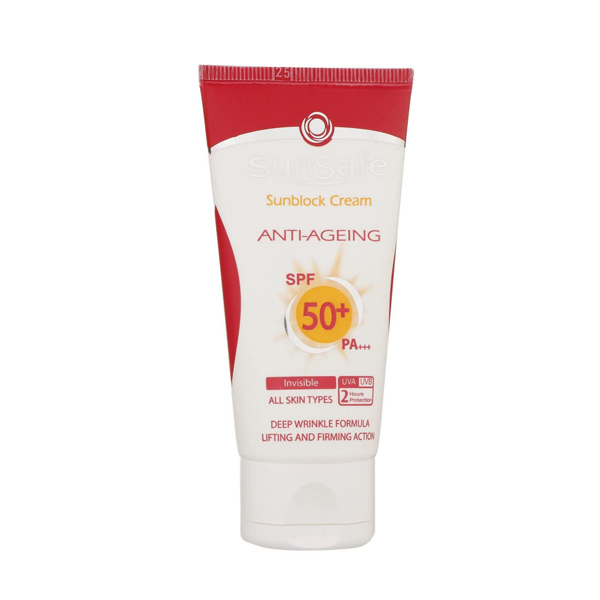 کرم ضدآفتاب ضد چروک SPF50 سان سیف