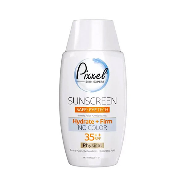 ضدآفتاب فیزیکی دور چشم و صورت بدون رنگ spf35 پیکسل