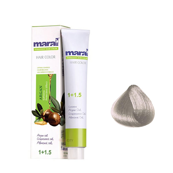 رنگ مو بلوند دودی بنفش خیلی روشن شماره 9.19 مارال حجم 100 میلی لیتر