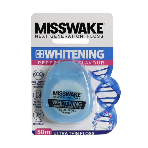 نخ دندان میسویک سفید کننده 50 متری