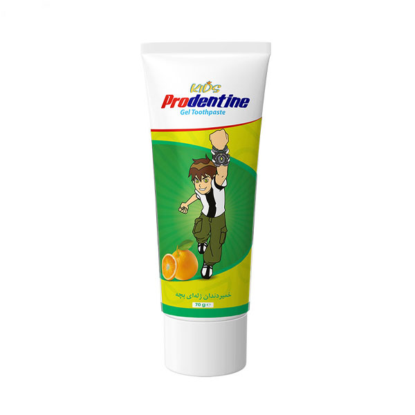 خمیردندان ژله ای کودکان طعم لیموناد مدل Ben10 پرودنتین