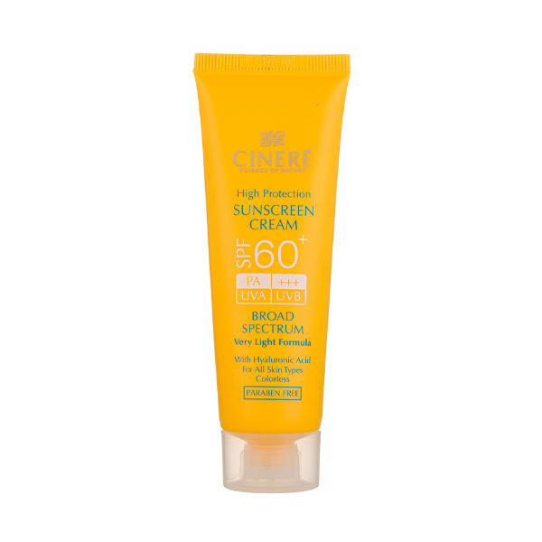 کرم ضدآفتاب SPF 60 سینره