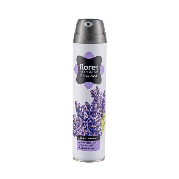 اسپری خوشبوکننده هوا کلاسیک Dream Lavender فلورت 300 میلی لیتری