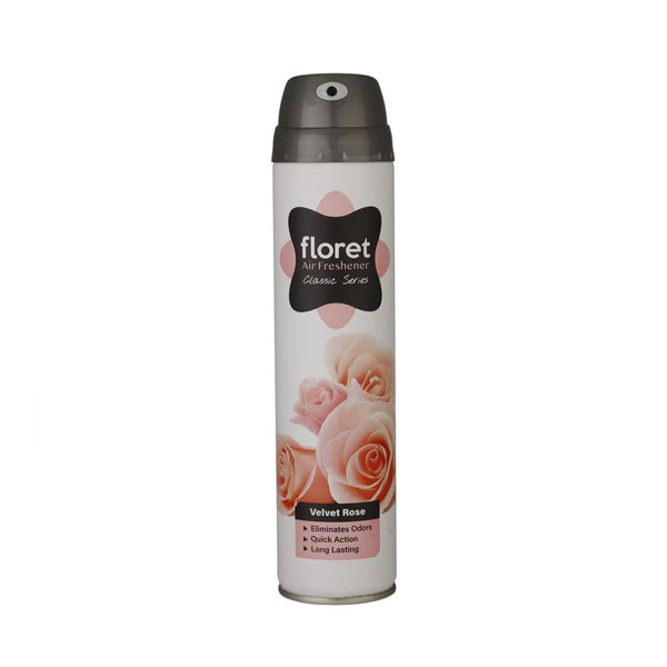 اسپری خوشبوکننده هوا کلاسیک Velvet Rose فلورت 300 میلی لیتری